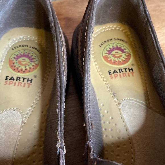 Earth Spirit Kenya-B Women's Leather Casual Brown Slip On Shoe Size 8.5 - Picture 10 of 14